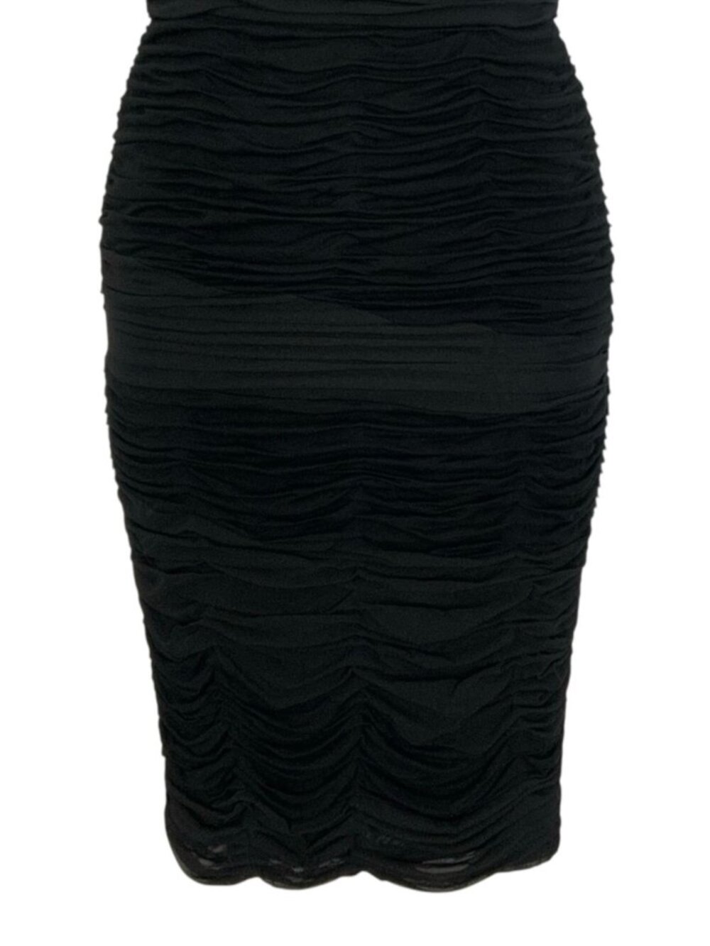 Alice + Olivia Tilly Sleeveless Ruched Dress S Black - Picture 11 of 16